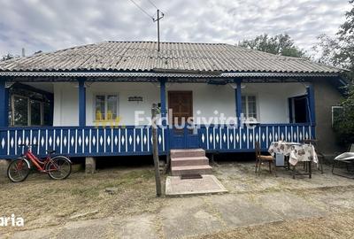 Casă cu 2 camere cu Teren 1176 Mp în Lunca