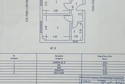 Apartament cu 2 camere decomandat, mobilat în Ultracentral