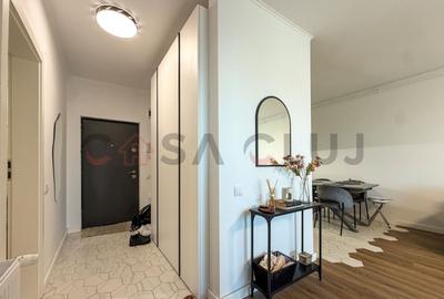 Apartament cu 2 camere semidecomandat, mobilat în Între Lacuri - 9