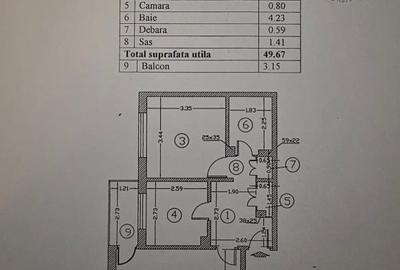 Apartament cu 2 camere decomandat, mobilat în Băneasa - 10