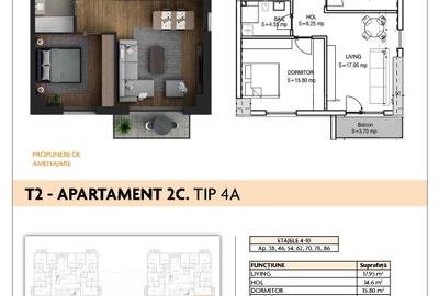 Apartament cu 2 camere decomandat în Apărătorii Patriei