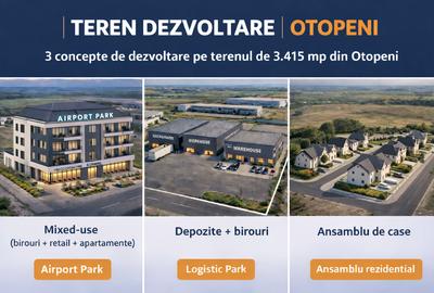 Teren Construcții intravilan de 3415 mp, în Ferme - 1