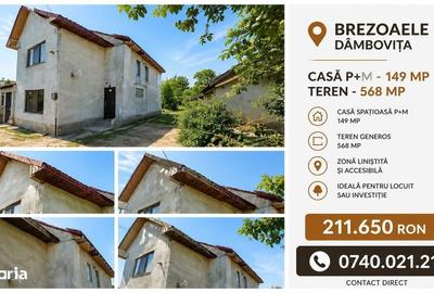 Casă cu 4 camere în Brezoaia