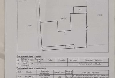 Casă cu 4 camere în Giurgiului