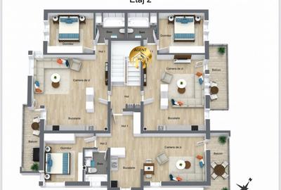 Apartament cu 2 camere în Otopeni - 5