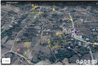 Casă cu 4 camere cu Teren 6800 Mp în Mânjești