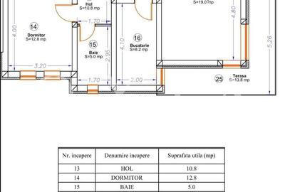 Apartament cu 2 camere decomandat, mobilat în Giroc - 18