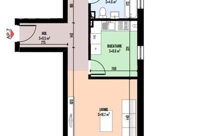 Apartament cu 2 camere în Central - 4