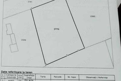 Teren de 1478 mp, în Dridu - 3