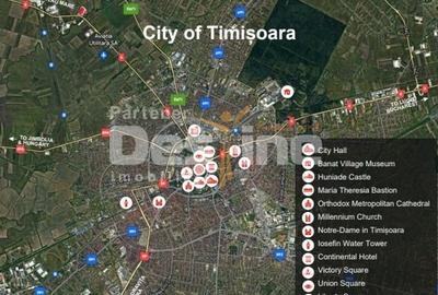 Teren Construcții intravilan de 71000 mp, în Aradului - 1