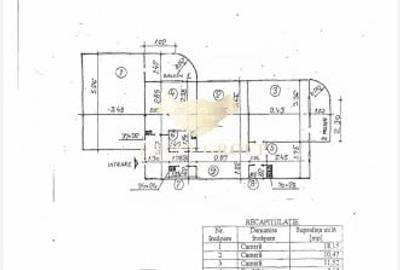Apartament cu 3 camere decomandat în Gorjului