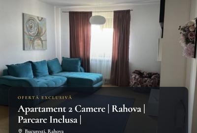 Apartament cu 2 camere semidecomandat, mobilat în Rahova