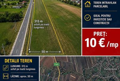 Teren de 15000 mp, în Vadu Moldovei