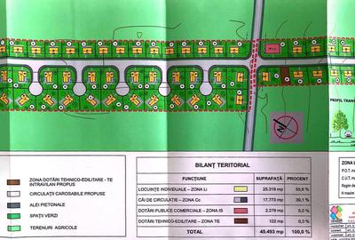 Teren Construcții intravilan de 41622 mp, în Frumușani - 2