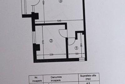 Apartament cu 2 camere nedecomandat, mobilat în Exercițiu - 3