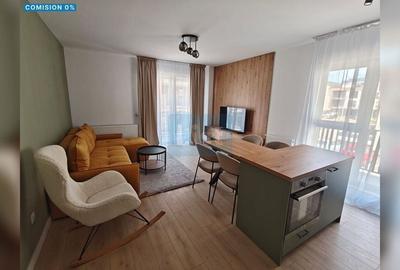 Apartament cu 3 camere semidecomandat, mobilat în Florești