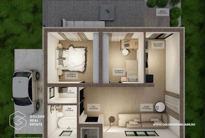 Casă individuală cu 3 camere cu Teren 350 Mp în 6 Vânători - 6