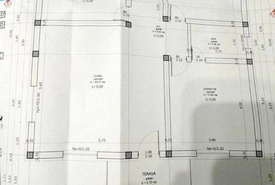 Casă cu 3 camere cu Teren 500 Mp în Exterior Est - 1