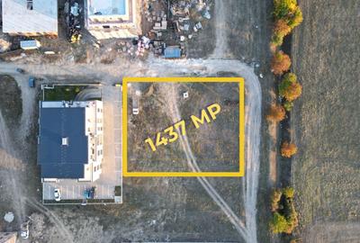 Teren Construcții intravilan de 1437 mp, în Torontalului