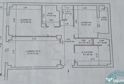 Apartament cu 3 camere decomandat în Tomis II - 4