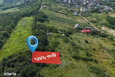 Teren de 593 mp, în Rediu - 2