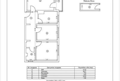 Apartament cu 3 camere decomandat, mobilat în Tomis Nord