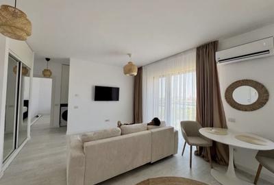 Apartament cu 2 camere semidecomandat, mobilat în Fundeni