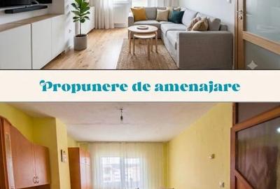 Apartament cu 3 camere decomandat în Central