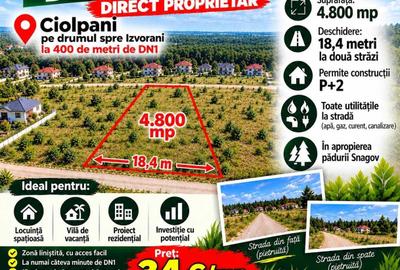 Spațiu comercial, în Ciolpani