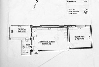 Apartament cu 2 camere decomandat în Exterior Vest - 1