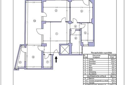 Apartament cu 3 camere semidecomandat în Nerva Traian - 12