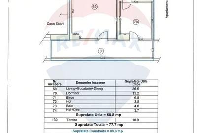 Apartament cu 2 camere decomandat în Nord - 18