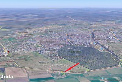 Teren de 5000 mp, în Industrială