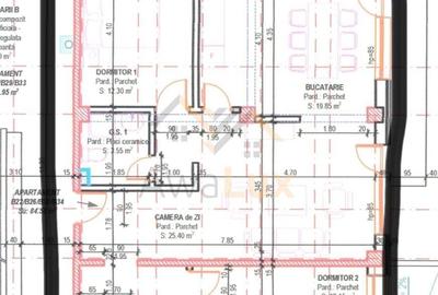 Apartament cu 2 camere în Ultracentral