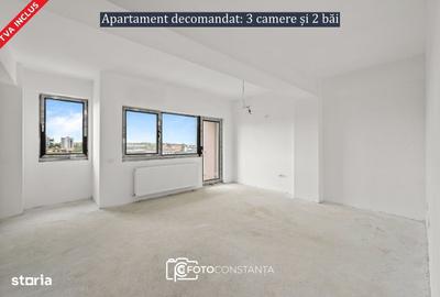 Apartament cu 3 camere decomandat în Palazu Mare