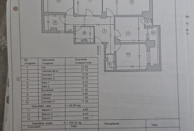 Apartament cu 4 camere în Central