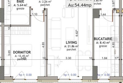 Apartament cu 2 camere semidecomandat în Iris