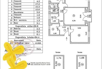 Apartament cu 3 camere decomandat în Ferentari