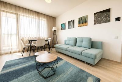 Apartament cu 2 camere semidecomandat în Băneasa