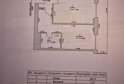 Apartament cu 2 camere decomandat, mobilat în Văcăresti - 7