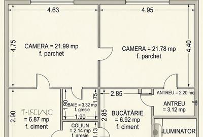 Apartament cu 3 camere circular în P-ța Unirii - 5