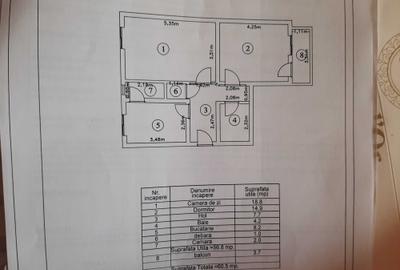 Apartament cu 2 camere decomandat în Central