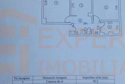 Apartament cu 2 camere în Gara