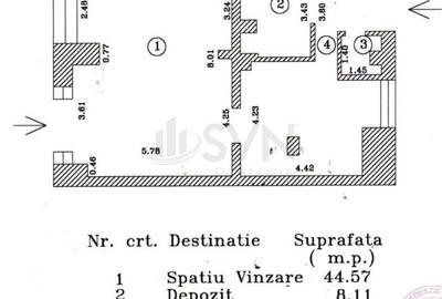 Spațiu comercial, de 78 mp, în P-ța Alba Iulia - 6