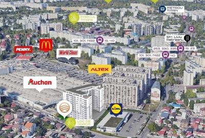 Apartament cu 2 camere semidecomandat în Titan - 2