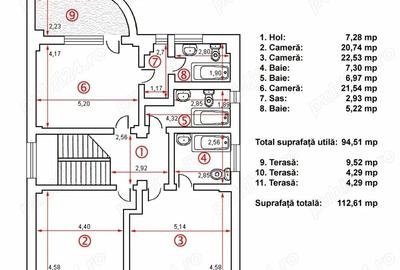 Casă individuală cu 8 camere cu Canalizare în Nordului - 7