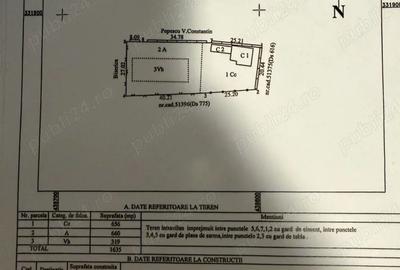 Casă cu Teren 1650 Mp în Central - 1
