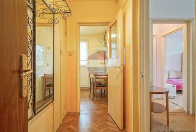 Apartament cu 2 camere semidecomandat în Florilor