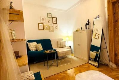 Apartament cu 2 camere, mobilat în Cișmigiu