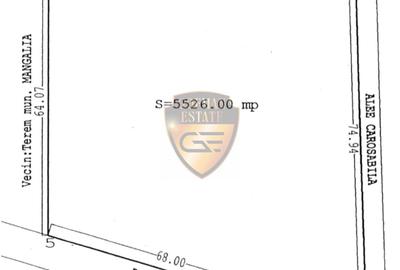 Teren Construcții intravilan de 5526 mp, în Jupiter - 2